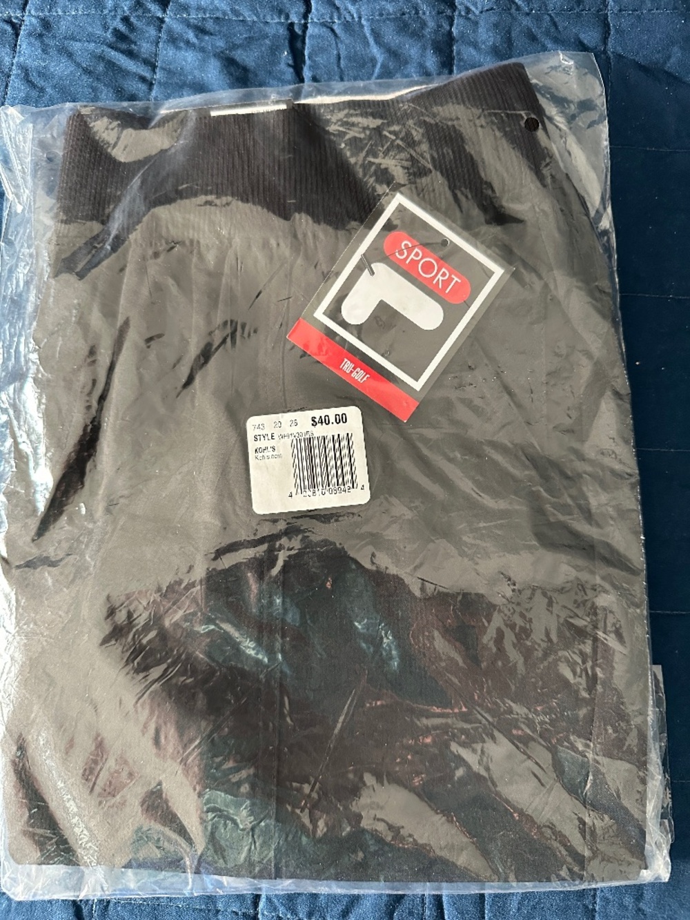 FILA Black Shorts Medium - NEW